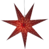 LED Paper Star roșu