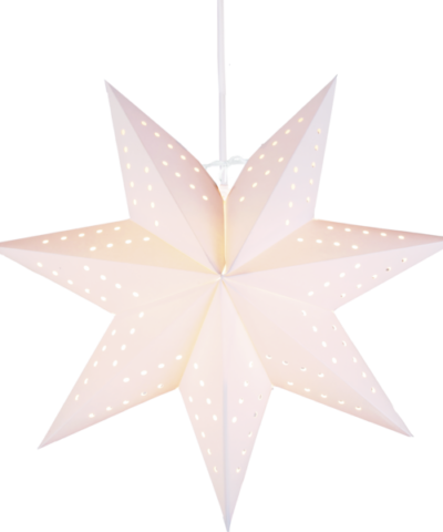 LED Paper Star Bobo fehér
