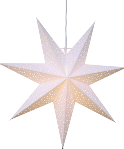 LED Paper Star fehér