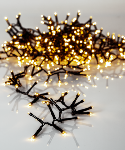 800LED String Light dorado blanco cálido
