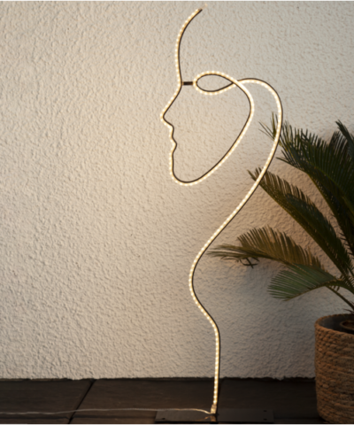 Neon LED Silhouette Grafico