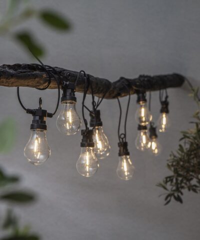 Věncová LED světla Circus Filament 8M