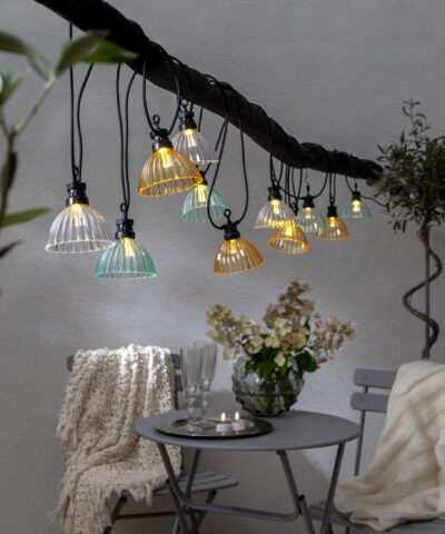 Festoon LED-valot Varjostin
