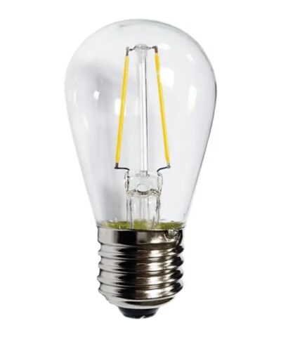 LED izzó ST45 E27 meleg fehér