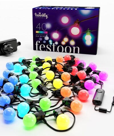 Älykkäät festoon-valot RGB 20M 40 polttimot Twinkly Festoon (Gen II)