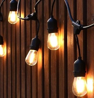 PRO Festoon LED lámpák 21,5M 20 függő aljzatok (az izzót nem tartalmazza)