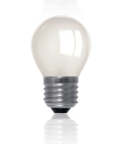 LED izzó 1W G45 E27 semleges fehér