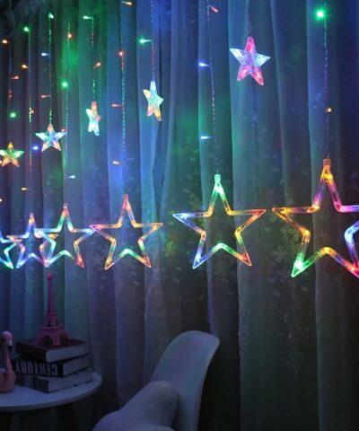Luces LED Icicle Star multi