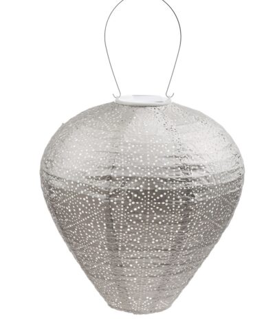 Solar Latern Lumiz Balloon30 Sashiko light Taupe