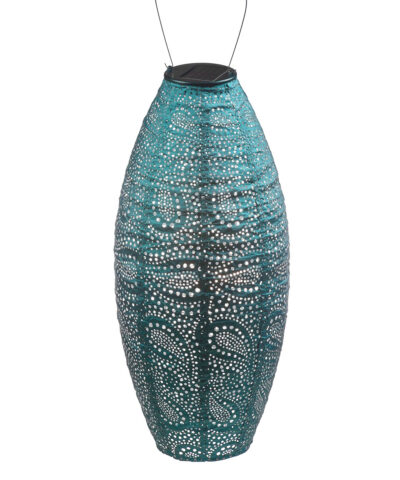 Solar Latern Lumiz Long Oval20 Paisley Seablue
