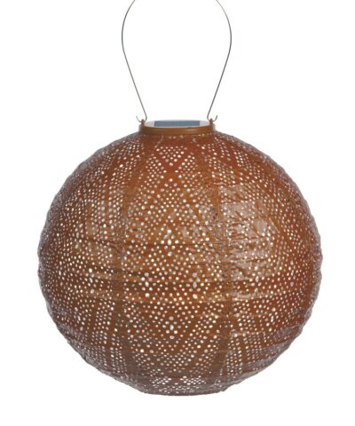 Linterna Solar Lumiz Round30 Ikat Cobre