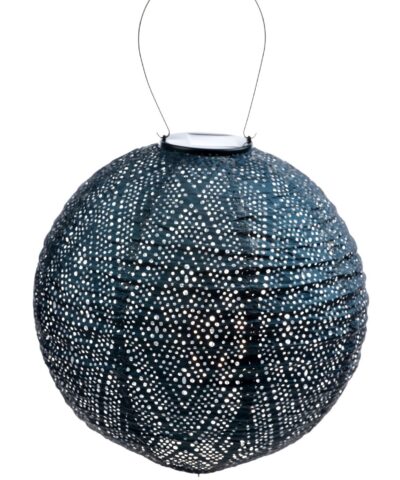Linterna Solar Lumiz Round30 Ikat Azul